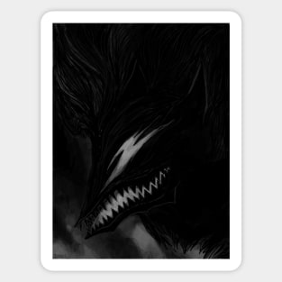 Beast of Darkness Sticker